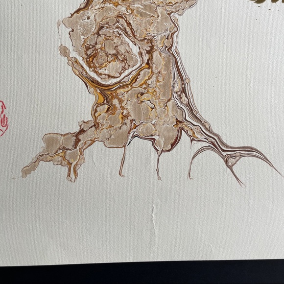 Robert Wu Hand Marbled Art - Picture 5 of 11